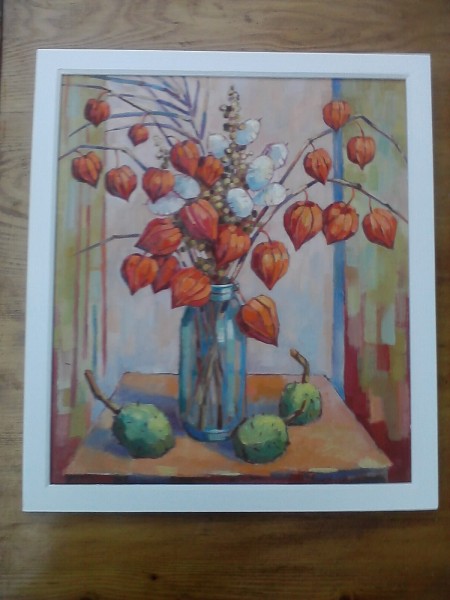 Picturi cu flori Physalis