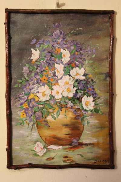 Picturi cu flori Flori de maces - n grigorescu