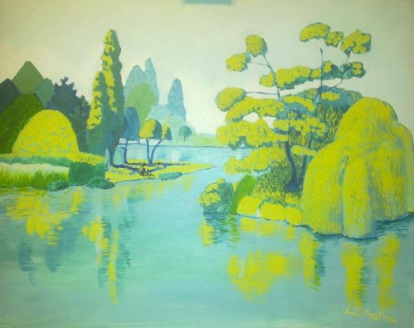 Picturi cu peisaje Parcul titan