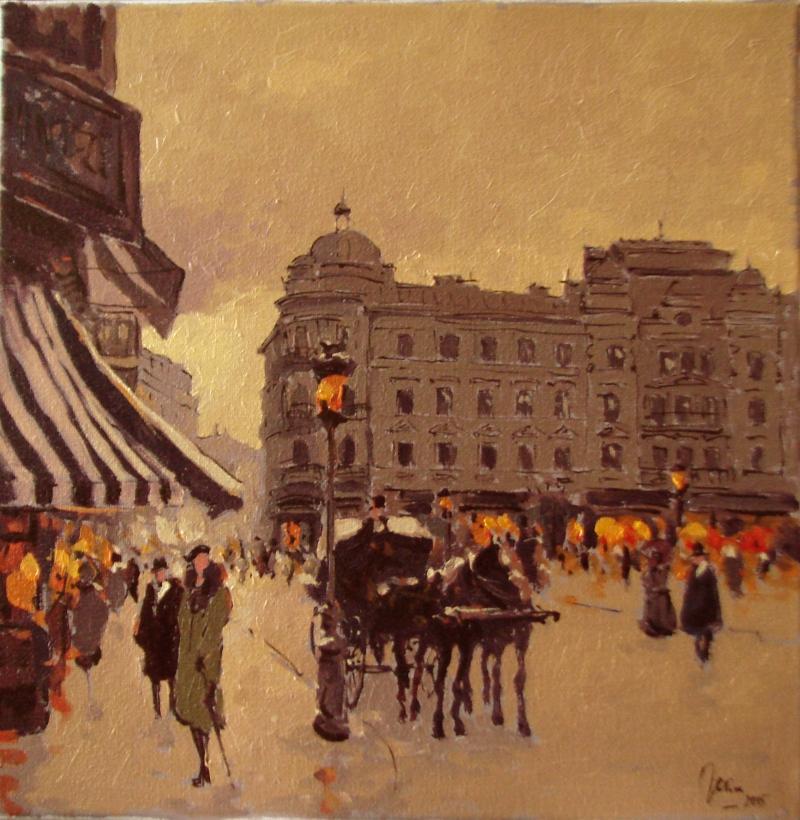 Picturi cu peisaje bucurestiul de altadata13