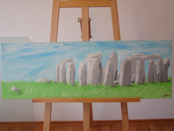 Picturi cu peisaje Stonehange