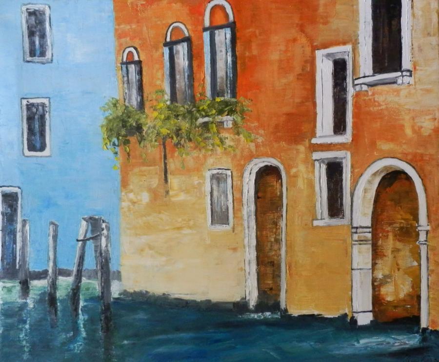 Picturi cu peisaje Vedere din Venetia