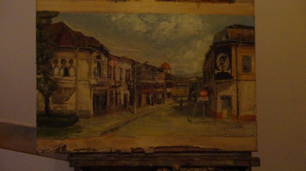 Picturi cu peisaje Centrul vechi - targoviste