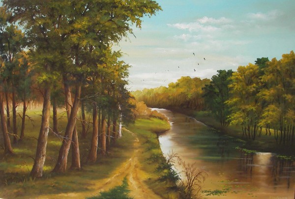 Picturi cu peisaje Canalul