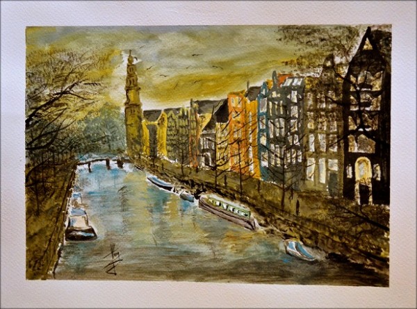 Picturi cu peisaje Amsterdam