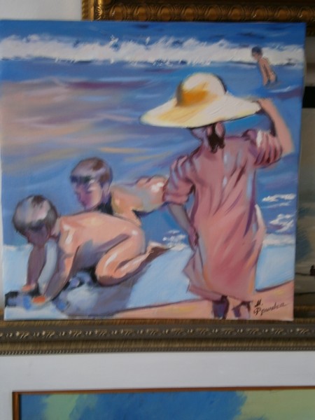 Picturi cu peisaje Castele de nisip