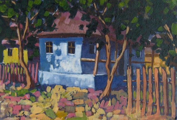 Picturi cu peisaje Casa veche