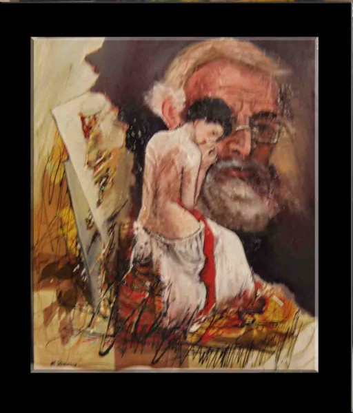 Picturi cu potrete/nuduri Nostalgie---85