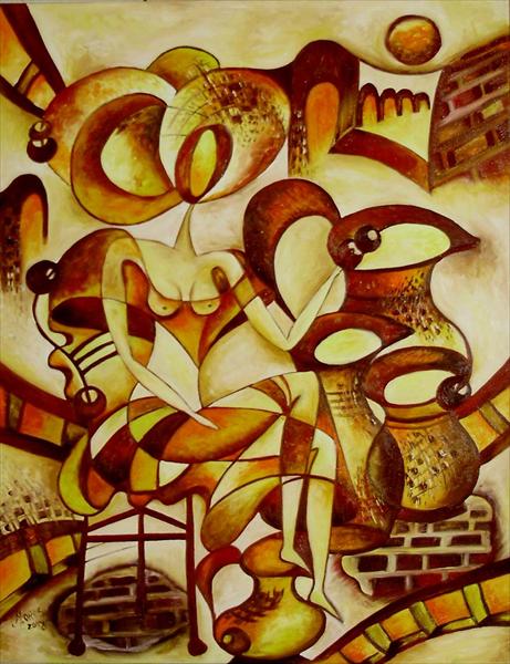 Picturi cu potrete/nuduri Olareasa