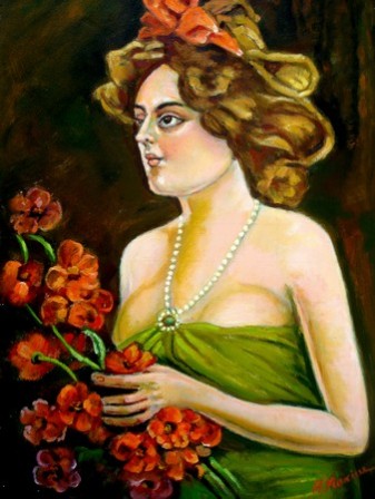 Picturi cu potrete/nuduri Americanca