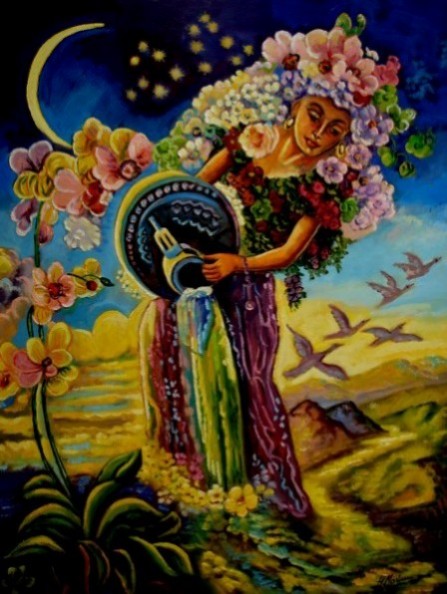 Picturi cu potrete/nuduri Tablou izvorul