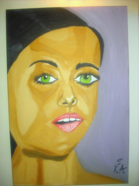 Picturi cu potrete/nuduri The lady