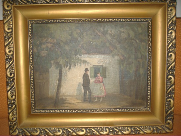 Picturi cu potrete/nuduri Szerelmes par