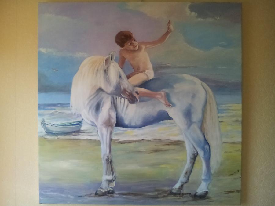 Picturi cu potrete/nuduri dimineata de vis