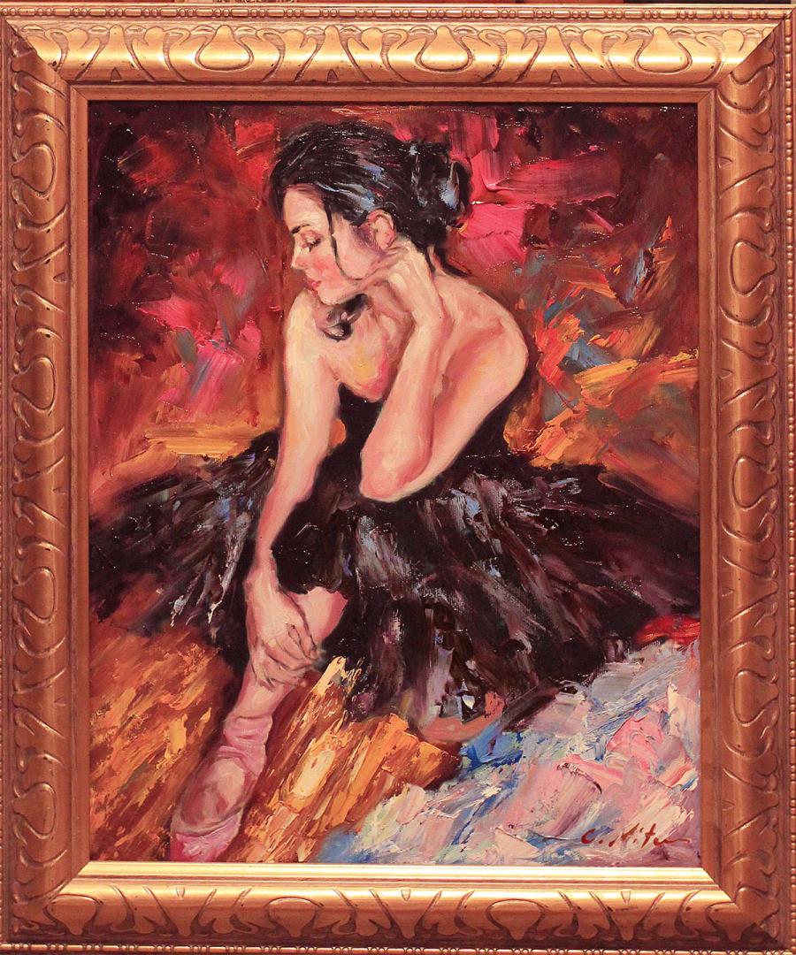 Picturi cu potrete/nuduri BALERINA 002