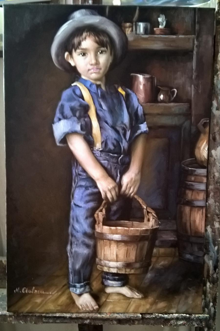 Picturi cu potrete/nuduri Piciul