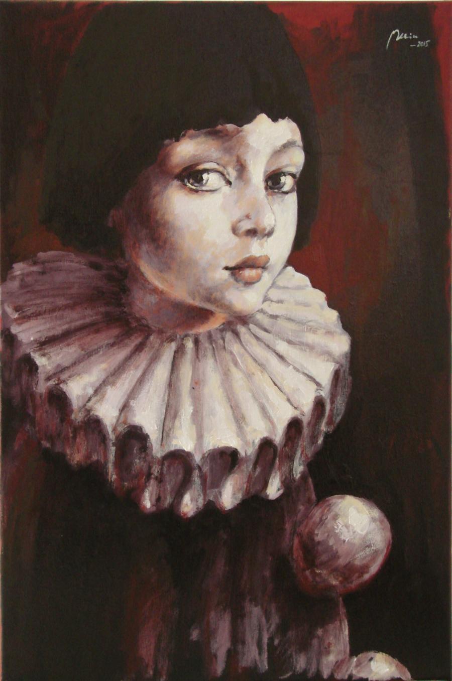 Picturi cu potrete/nuduri pierrot