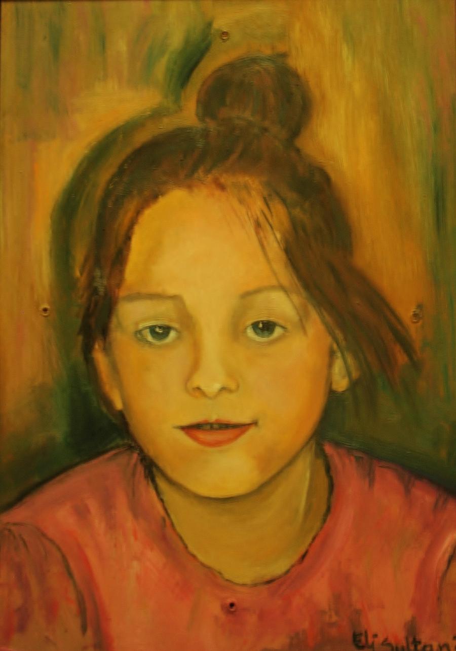 Picturi cu potrete/nuduri Zambet de copil