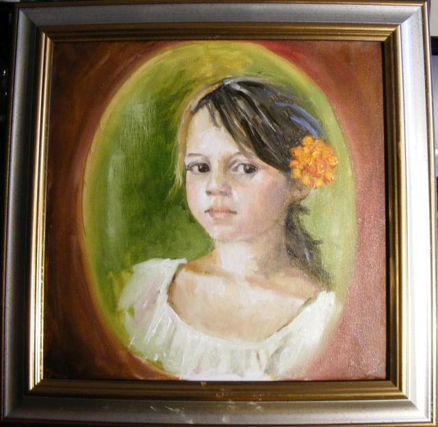 Picturi cu potrete/nuduri La oglinda