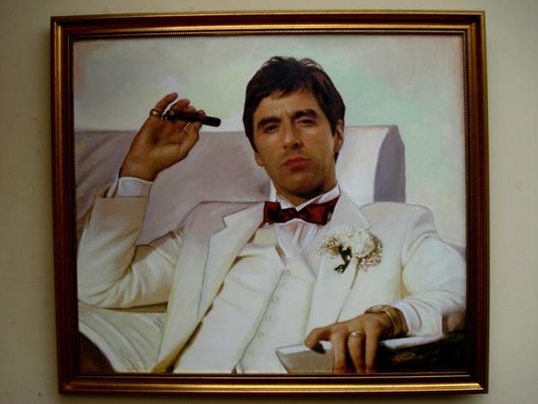Picturi cu potrete/nuduri Portret Al Pacino2
