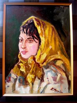 Picturi cu potrete/nuduri Portret de fata2