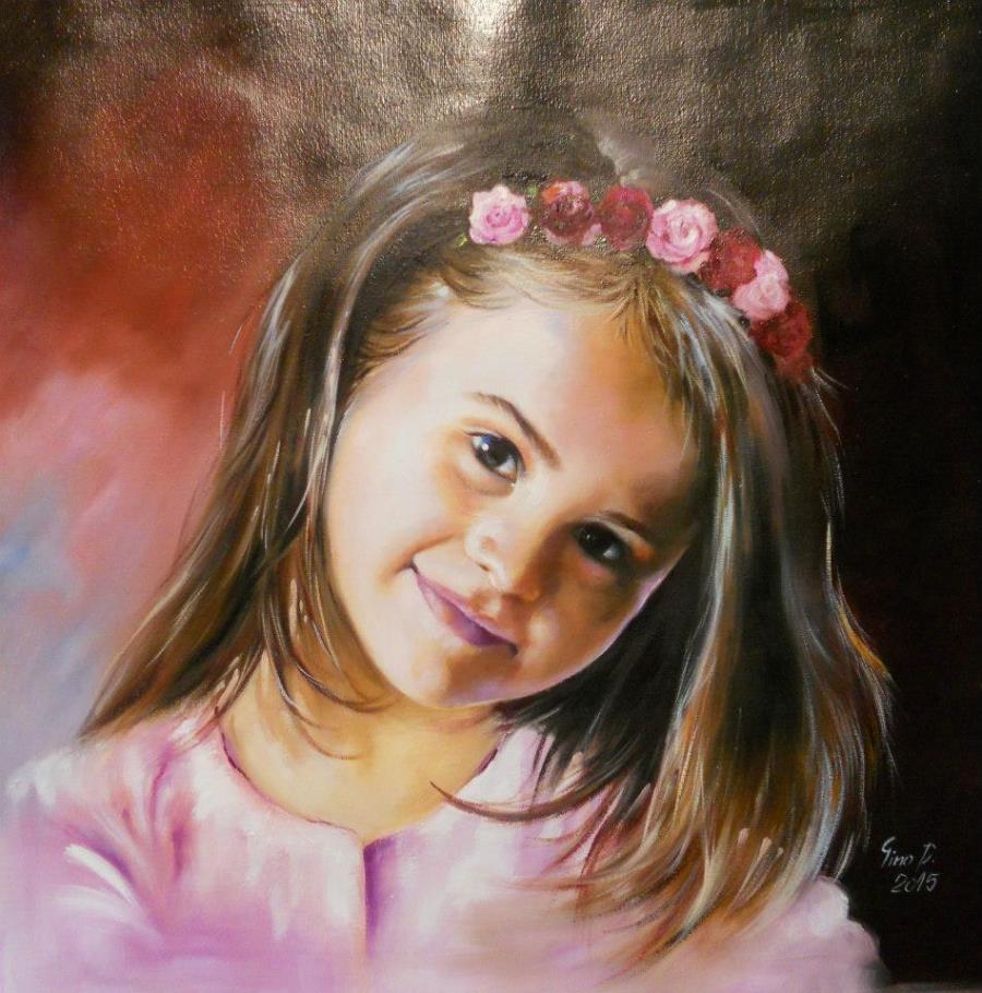 Picturi cu potrete/nuduri portret 1 2015