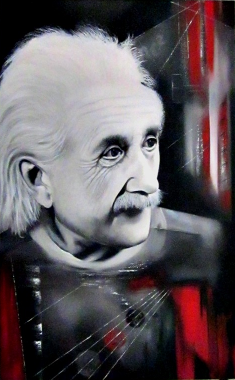Picturi cu potrete/nuduri  Einstein