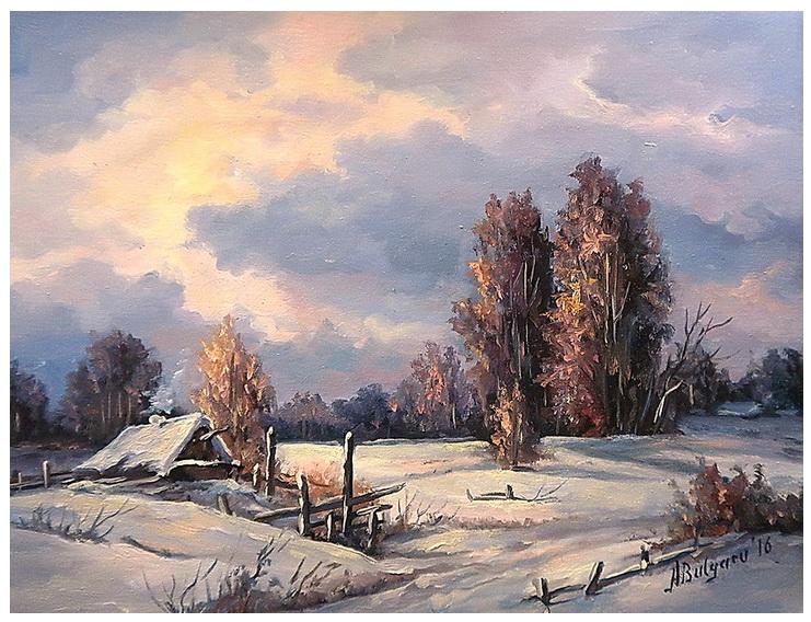 Picturi de iarna MAGIA INSERARII