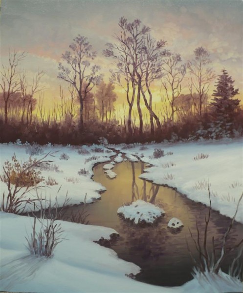 Picturi de iarna Prima zapada