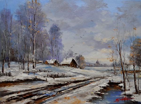 Picturi de iarna Iarna-5