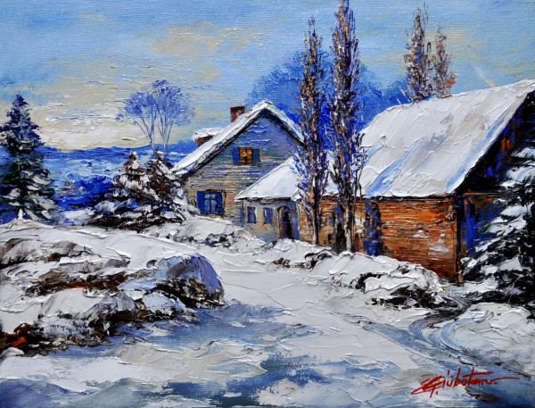 Picturi de iarna Iarna-7