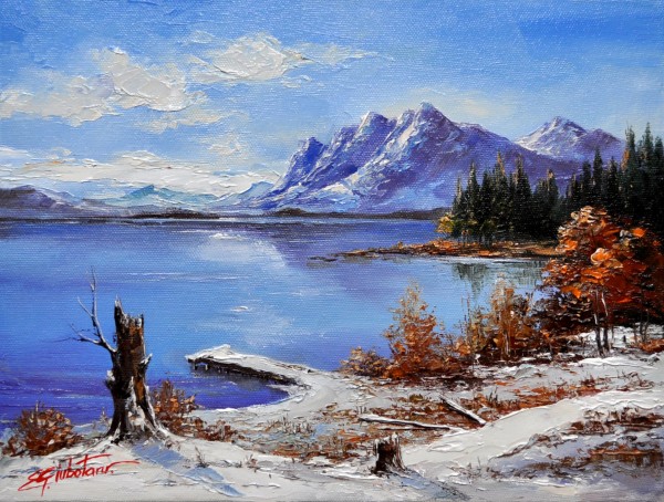 Picturi de iarna Iarna-8