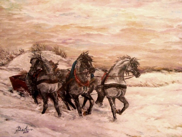 Picturi de iarna Troika 