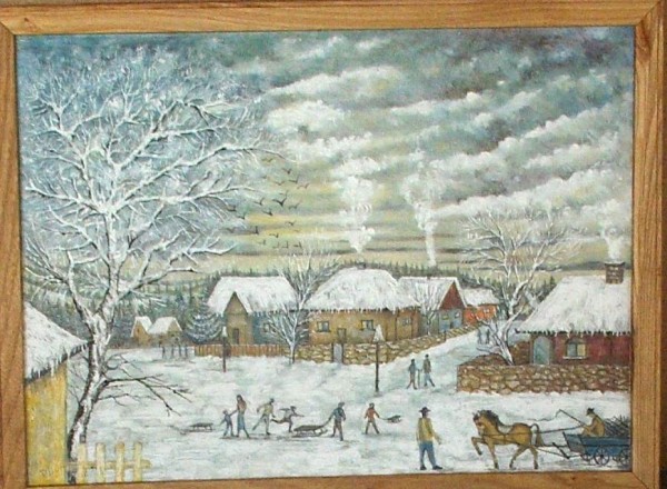 Picturi de iarna Imagine de poveste