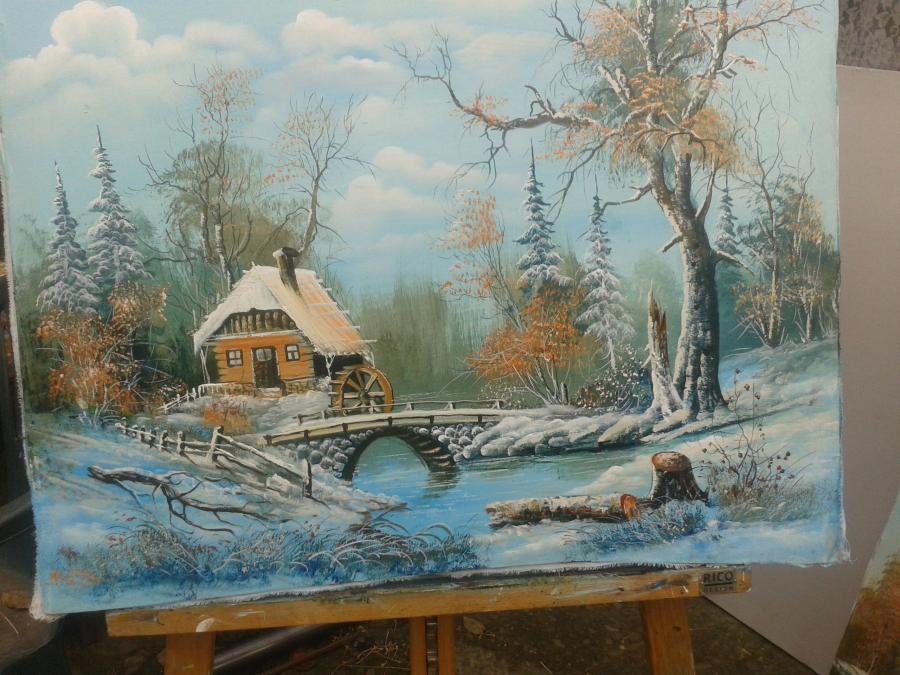 Picturi de iarna iarna 15