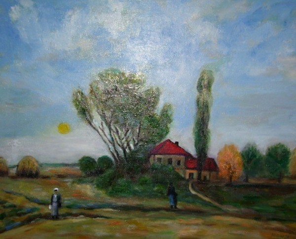 Picturi de toamna Peisaj de toamna