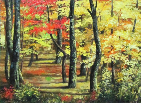 Picturi de toamna Poteca toamna