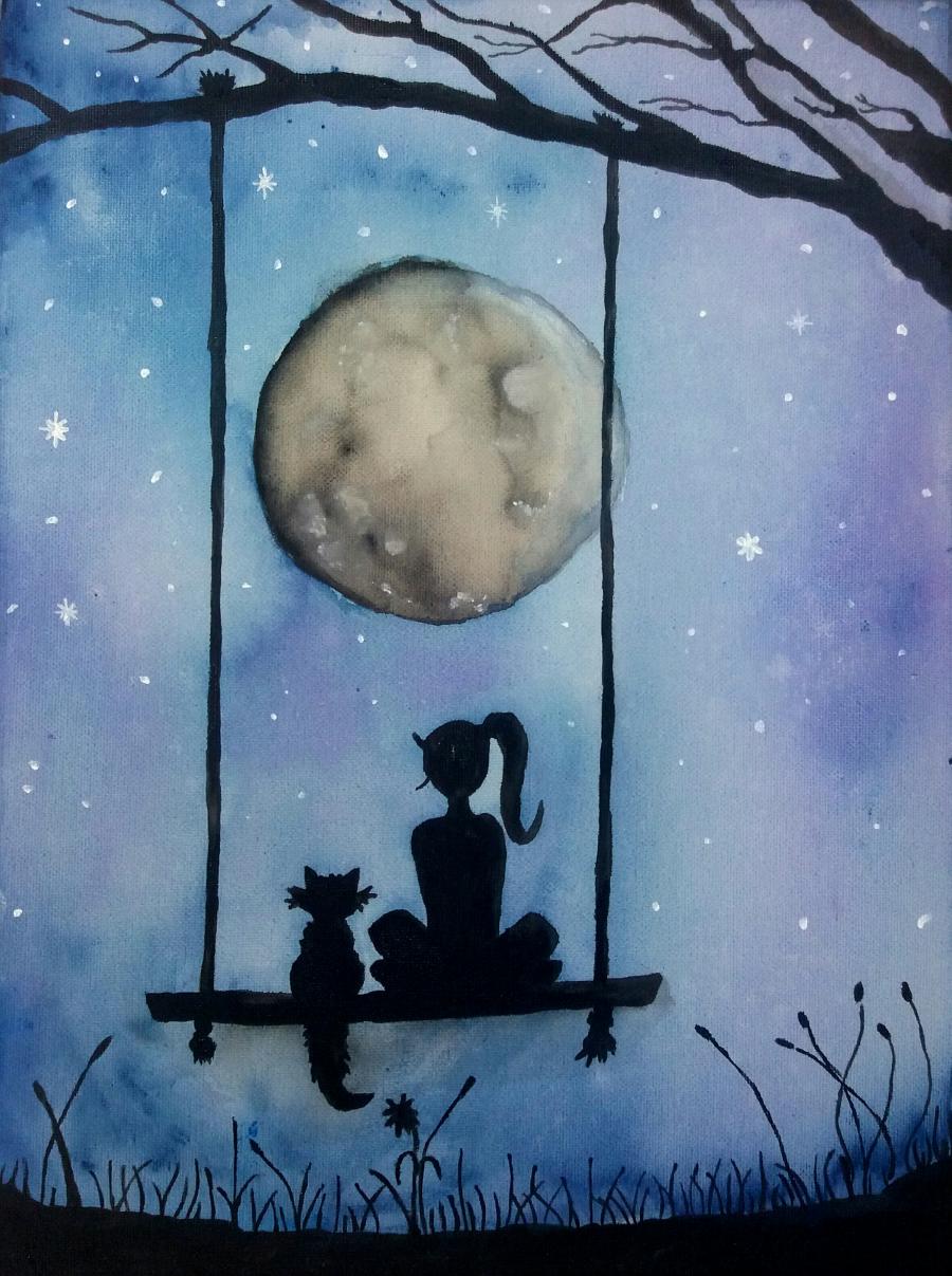 Picturi decor Moon