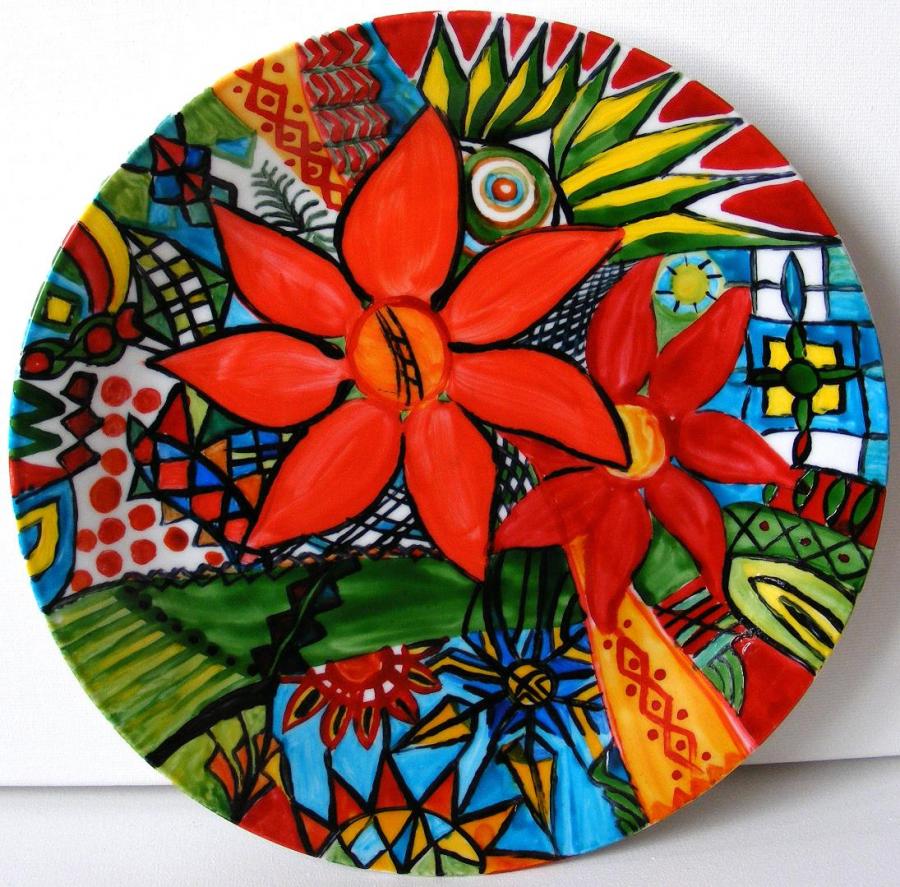 Picturi decor Ceramica pictata 4