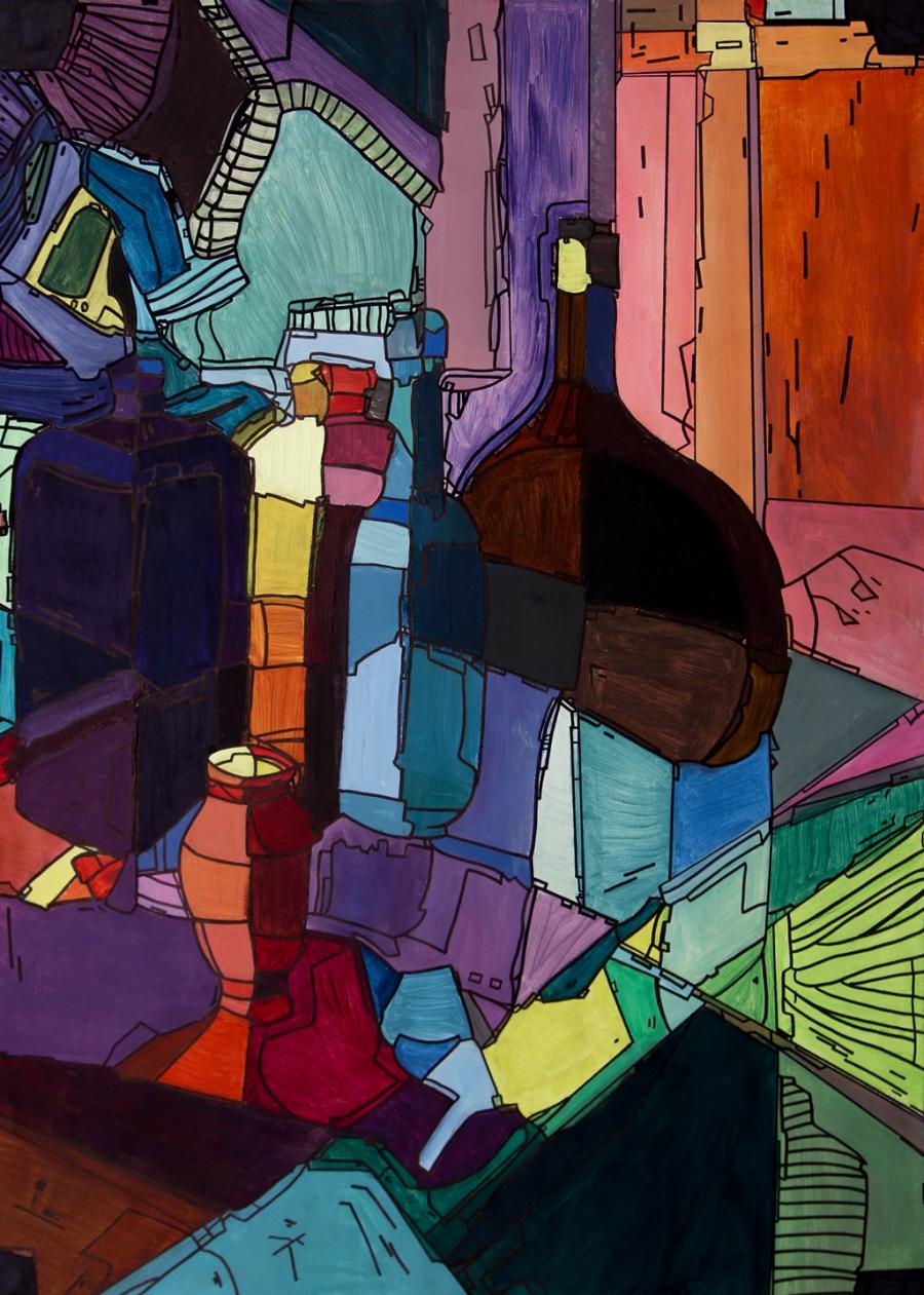 Picturi decor Natura statica - Cubism
