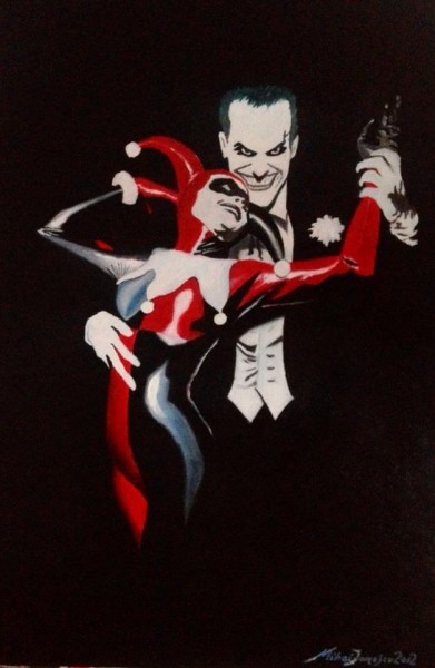 Picturi decor Joker  and harley quinn