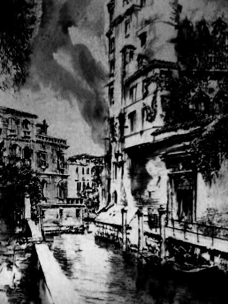 Picturi in creion / carbune Venetia 2