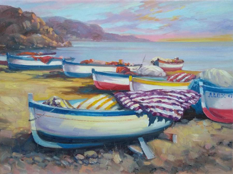Picturi maritime navale mediteraneana 4