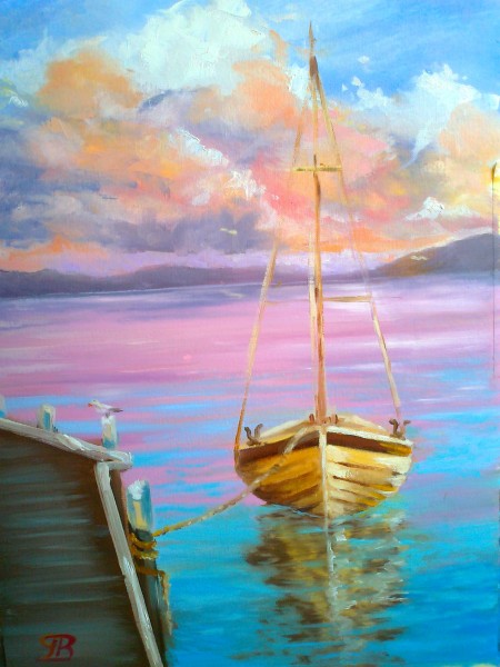 Picturi maritime navale Tranquility