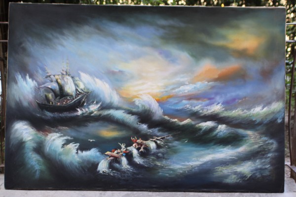 Picturi maritime navale Vis 101