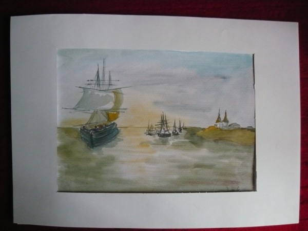 Picturi acuarela Liniste