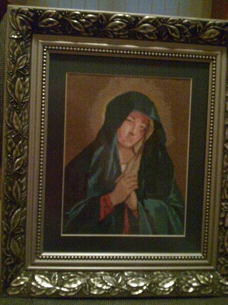 Picturi religioase Fecioara in rugaciune