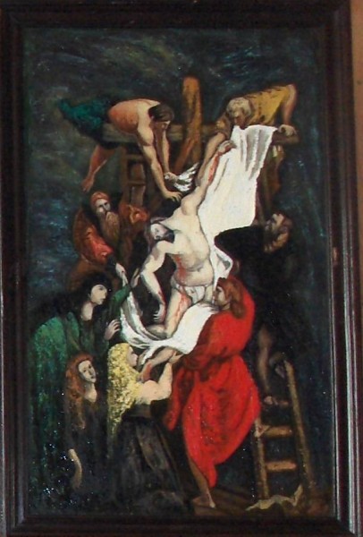 Picturi religioase Coborarea de pe cruce