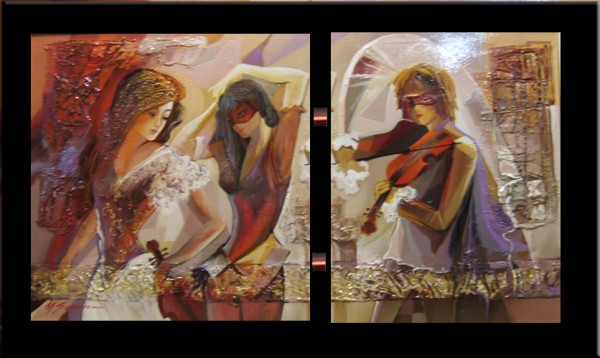 Picturi surrealism Emotiile se scurg prin noi---154