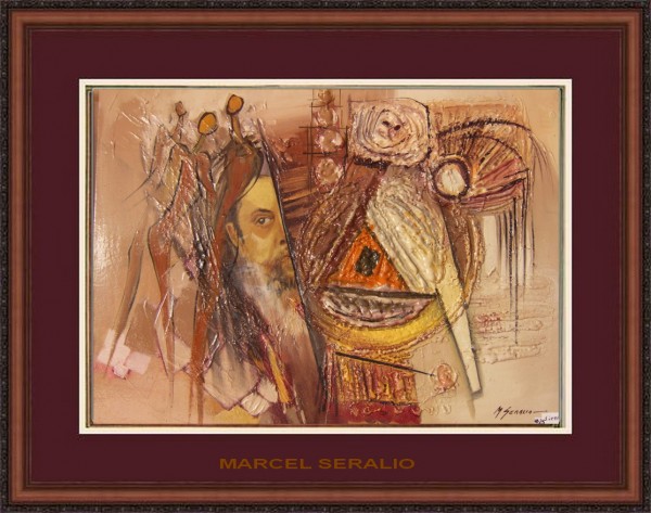 Picturi surrealism In spatele cortinei--213